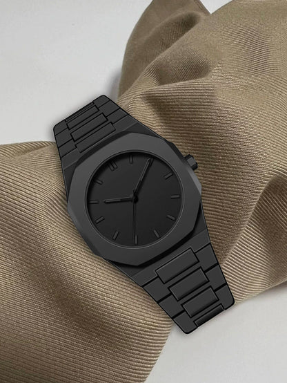 Men Quartz Watch Simple Style Stylish Wrist Watch 2