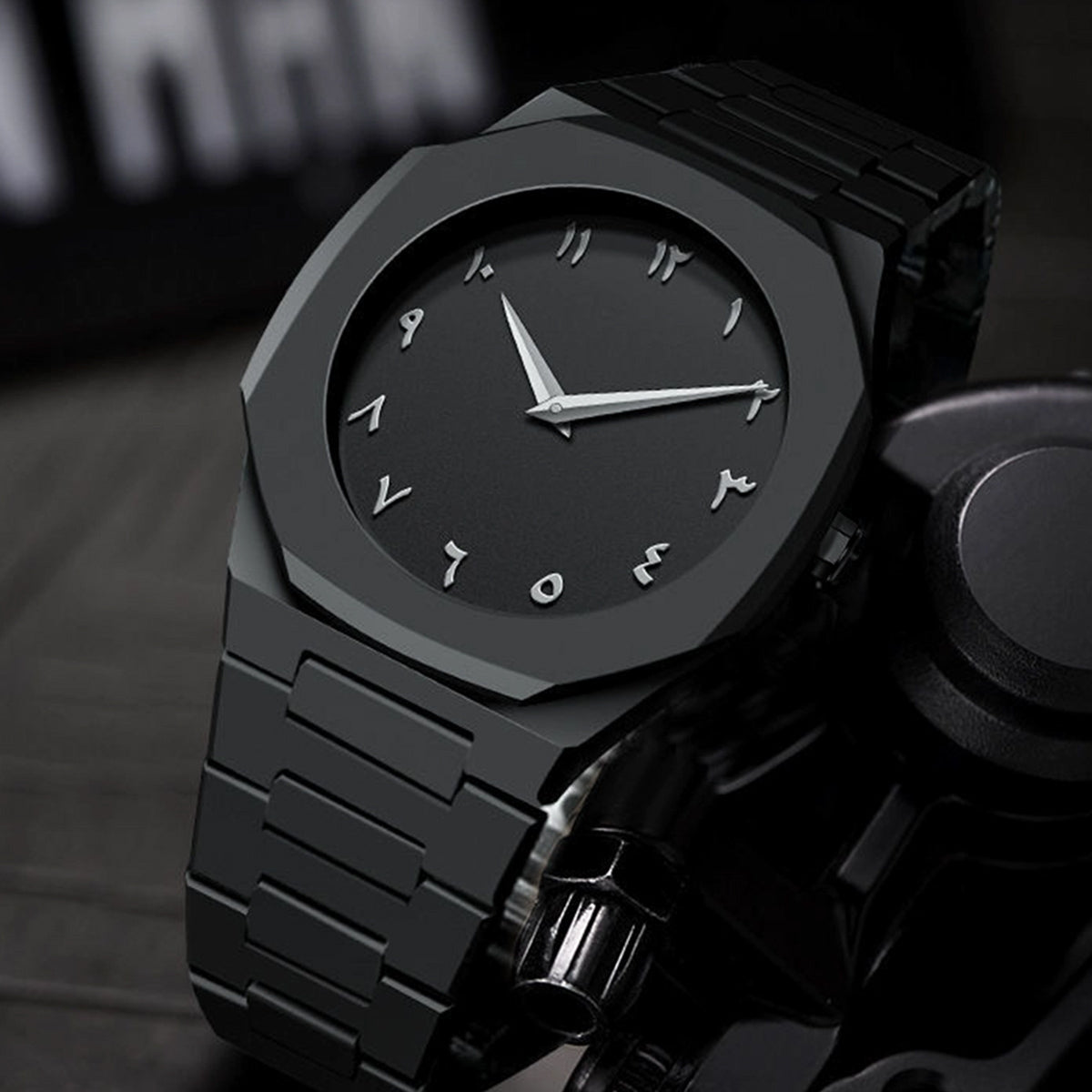 Men Quartz Watch Simple Style Stylish Wrist Watch 7