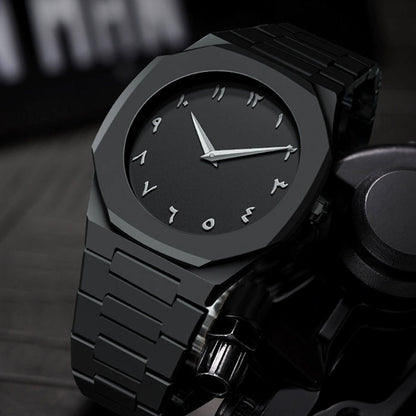 Men Quartz Watch Simple Style Stylish Wrist Watch 7