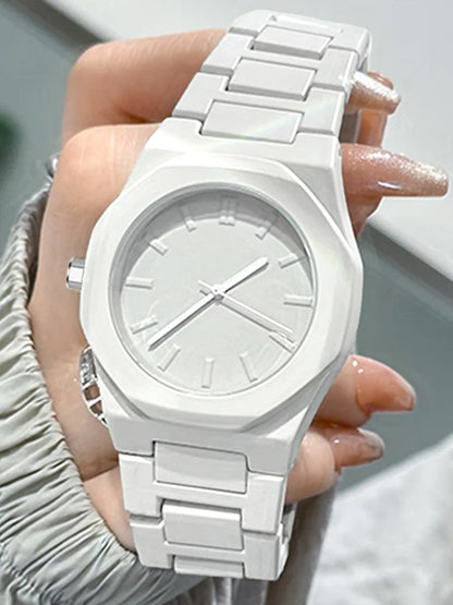 Men Quartz Watch Simple Style Stylish Wrist Watch 9