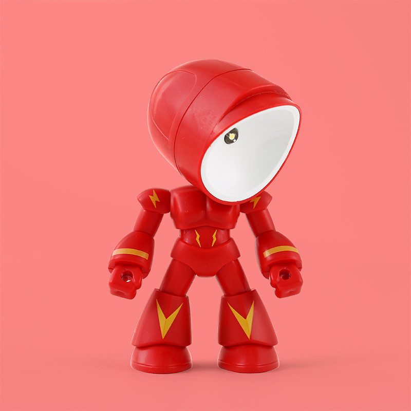 Mini Desk Lamp Creative Small Gift Night Light Cartoon Little Man Desktop Ornament For Boy Children 4