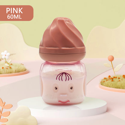 Newborn Feeding Bottles 60ML Baby Bottle Glass Bottles Antiflatulence Milk Feeding Bottles Infant B 10