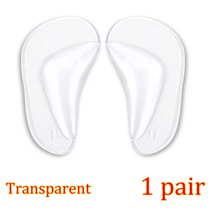 Flat Foot Corrector Insole, Silicone Gel Arch Support, Professional Orthotic Shoe Cushion for Foot Alignment