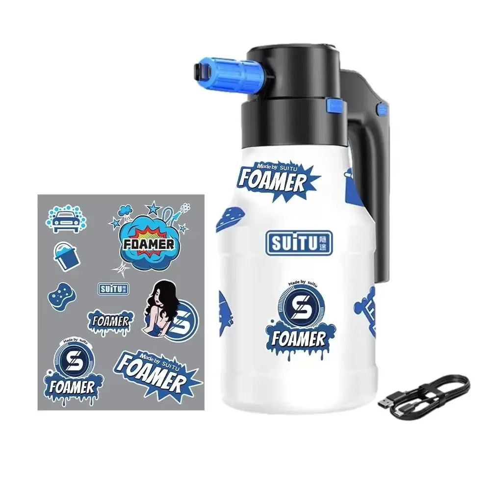04 Gal Electric Car Wash Foam Sprayer  Portable Car Wash Foam Gun  Detailing Foam Generator 2