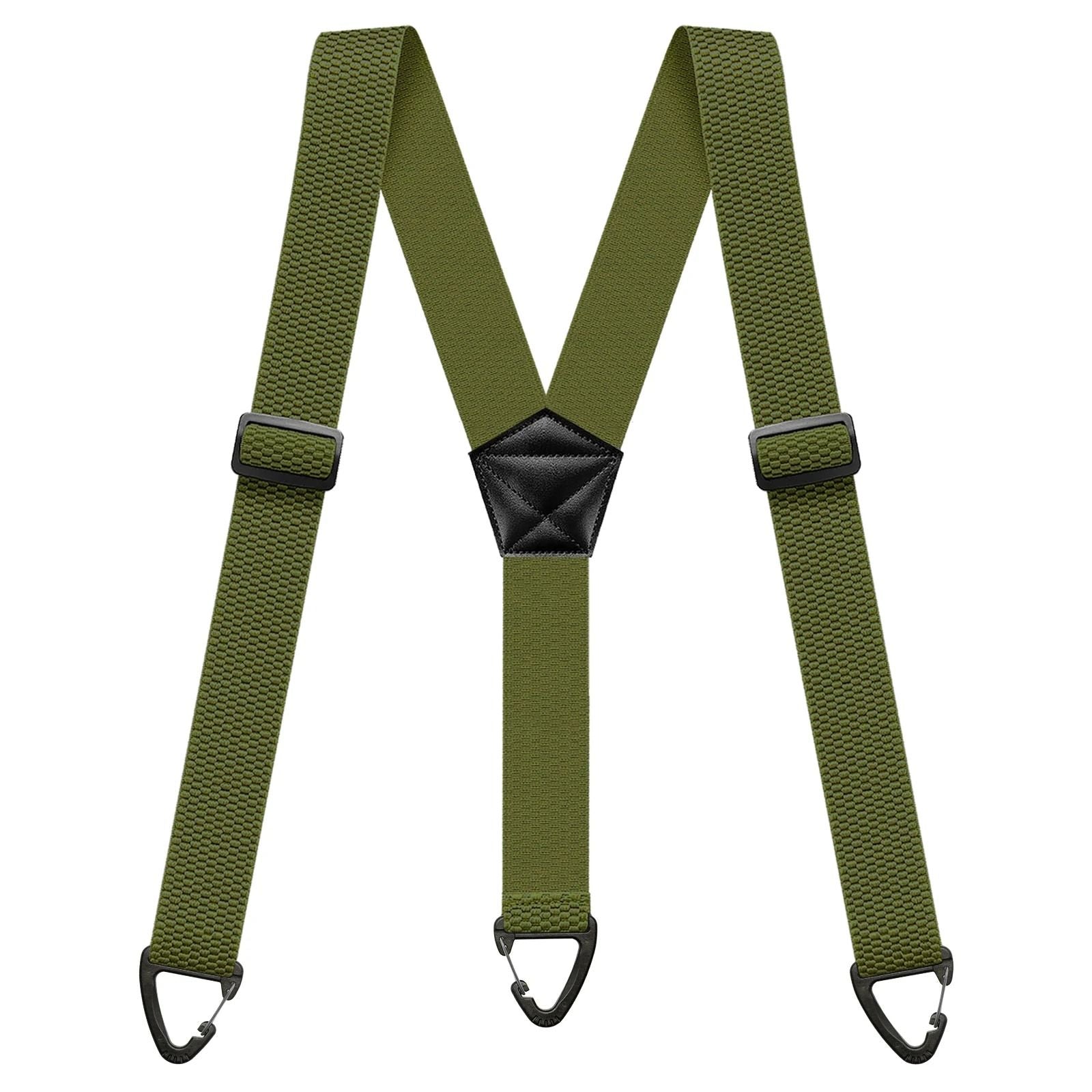 Hidden Suspenders For Men  Heavy Duty UnderClothing Y Back Suspenders With Snap Loops 10