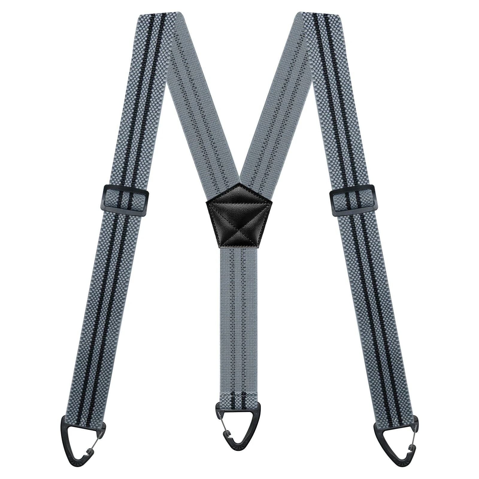 Hidden Suspenders For Men  Heavy Duty UnderClothing Y Back Suspenders With Snap Loops 6
