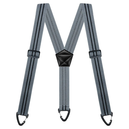 Hidden Suspenders For Men  Heavy Duty UnderClothing Y Back Suspenders With Snap Loops 6