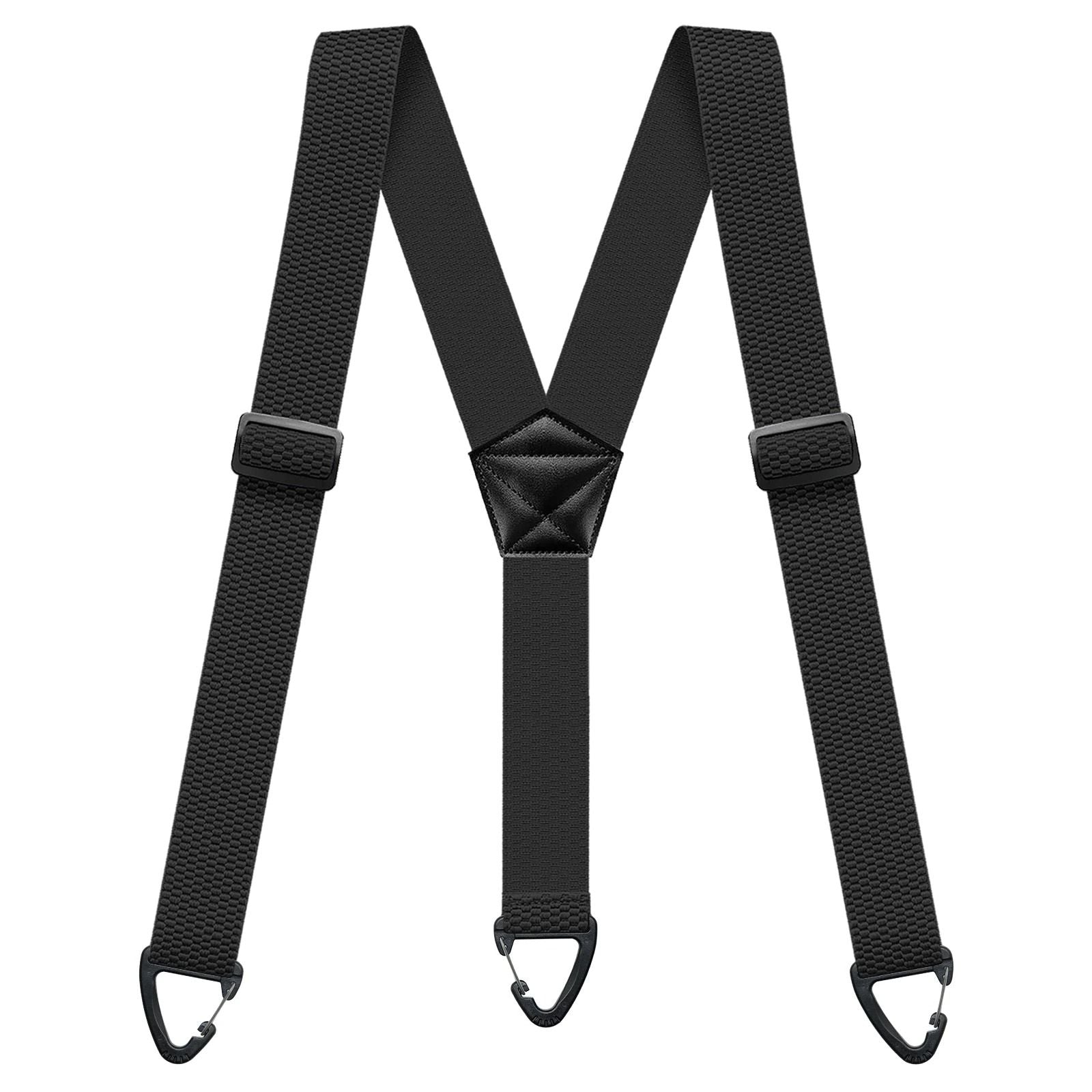 Hidden Suspenders For Men  Heavy Duty UnderClothing Y Back Suspenders With Snap Loops 8