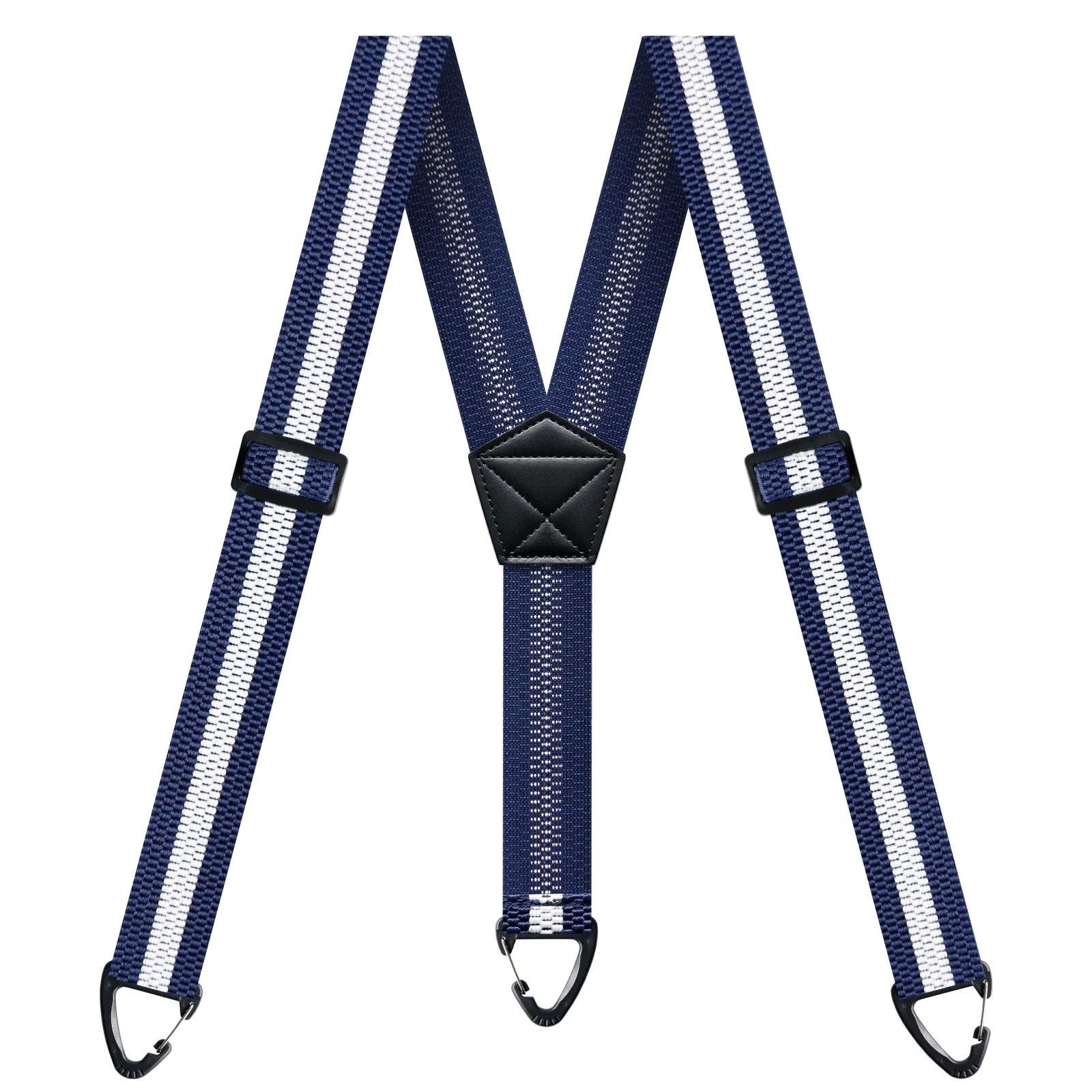 Hidden Suspenders For Men  Heavy Duty UnderClothing Y Back Suspenders With Snap Loops 24