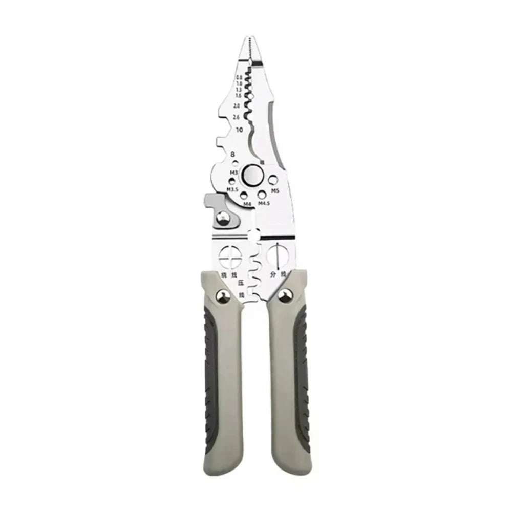 Electrician Pliers for Wire Splitting and Stripping - Multi Functional Tool for Electricians