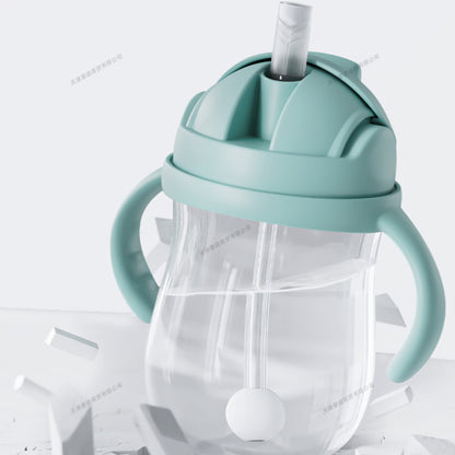 Baby Bottle with Handle, Controllable Water Flow Rate, Milk Bottle for Children