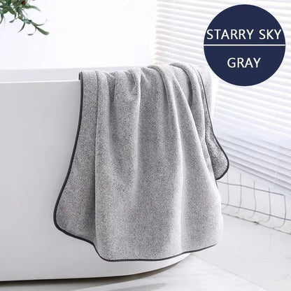Thick Microfiber Body Bath Towel  Large QuickDry Spa And Gym Shower Towel 7