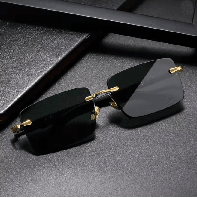 Retrocut Rimless Sunglasses 1