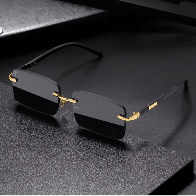 Retrocut Rimless Sunglasses 2