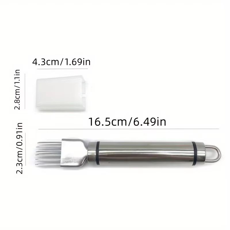 Stainless Steel MultiBlade Vegetable  Garlic Cutter  Portable Green Onion Shredder 5