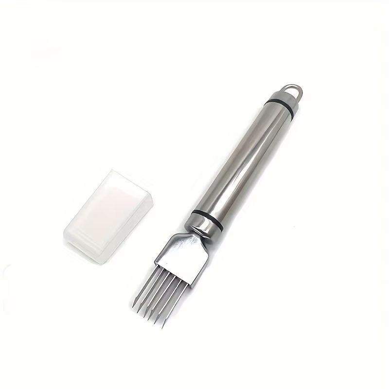 Stainless Steel MultiBlade Vegetable  Garlic Cutter  Portable Green Onion Shredder 6