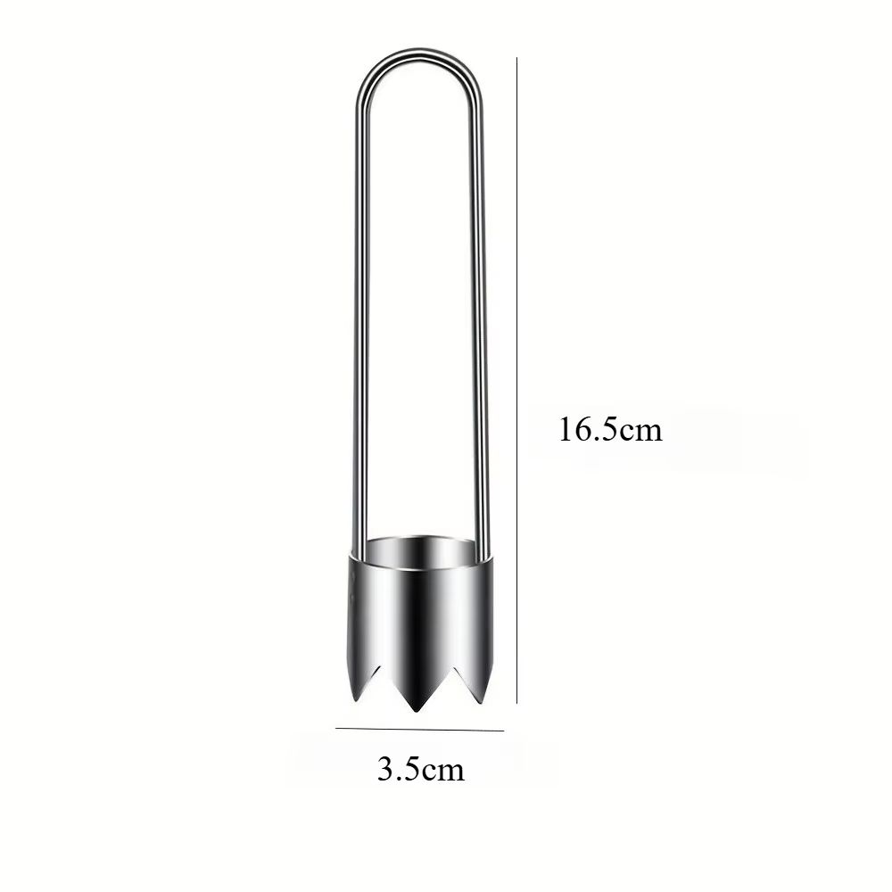 Stainless Steel Fruit  Vegetable Corer  Red Pepper Seed Remover And Core Tool For Apple Pear Tomato 2