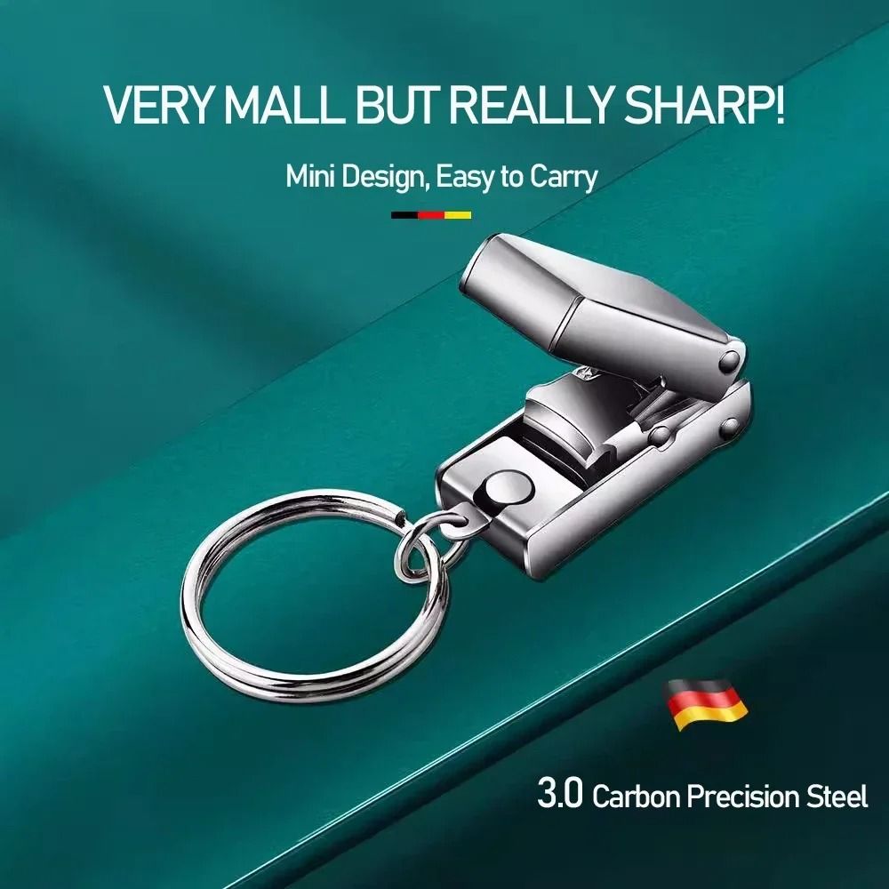 Stainless Steel Foldable Mini Nail Clipper With Nail File 6