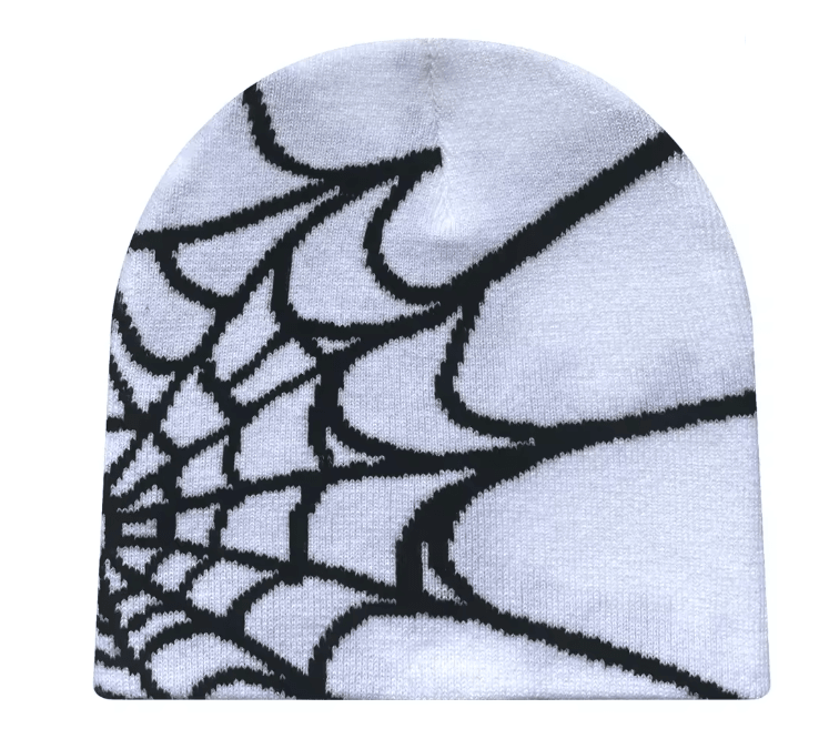 WebTrend Y2K Spider Web Knit Hat 3