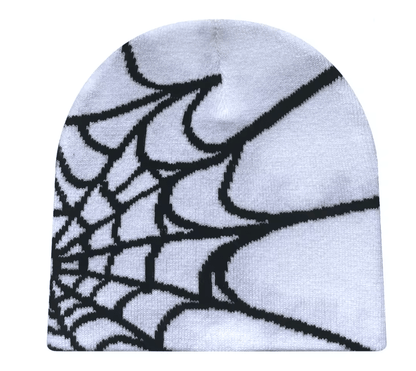 WebTrend Y2K Spider Web Knit Hat 3