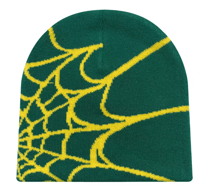 WebTrend Y2K Spider Web Knit Hat 5