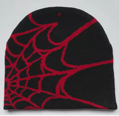 WebTrend Y2K Spider Web Knit Hat 6