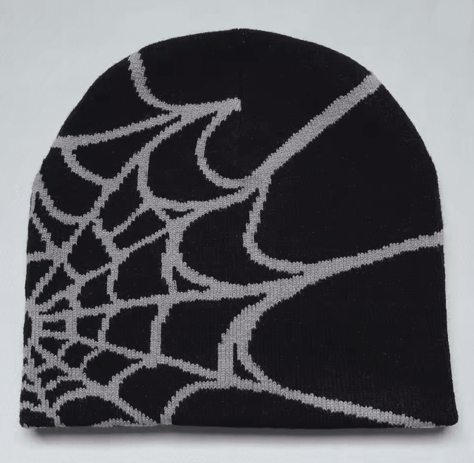 WebTrend Y2K Spider Web Knit Hat 7
