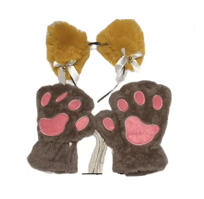 CutePaws Winter Cat Costume Set 4