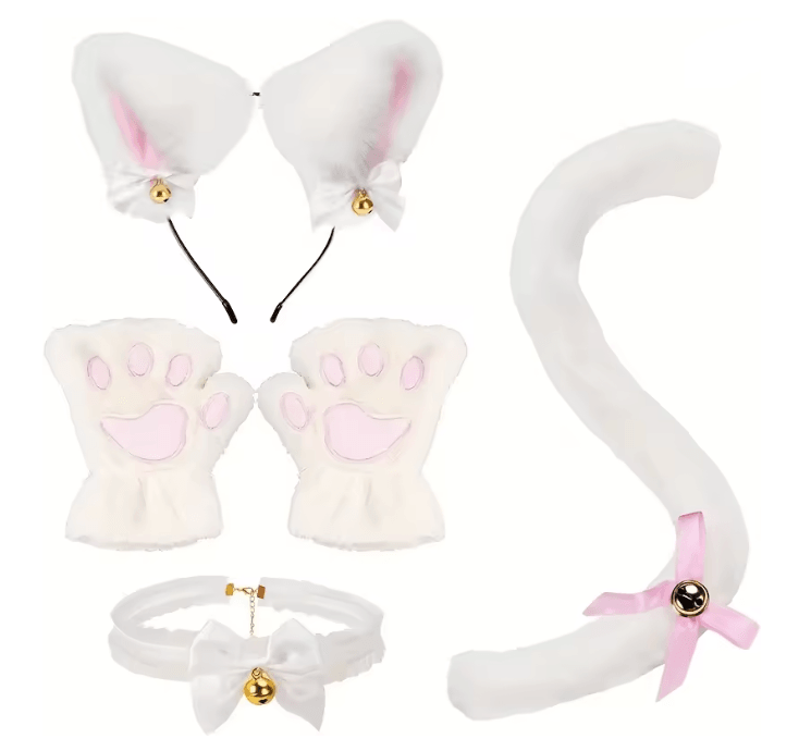 CutePaws Winter Cat Costume Set 5