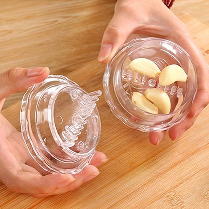 Multifunctional Manual garlic press and Crusher – Rolling Garlic Chopper Kitchen Tool