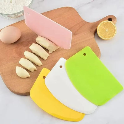 Multi Purpose Dough And Pastry Scraper  Plastic Bench Cutter For Cookies Bread And Pizza 1