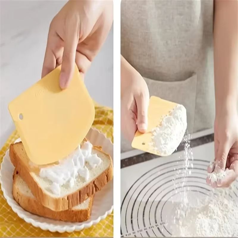 Multi Purpose Dough And Pastry Scraper  Plastic Bench Cutter For Cookies Bread And Pizza 3
