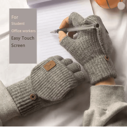 Warmknit Fingerless Winter Gloves 2