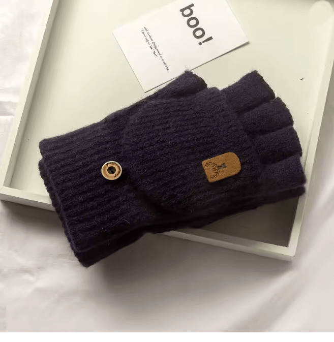 Warmknit Fingerless Winter Gloves 4