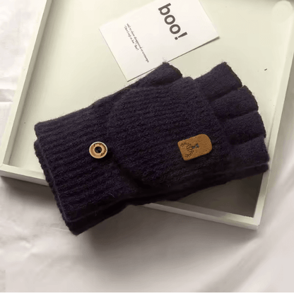 Warmknit Fingerless Winter Gloves 4