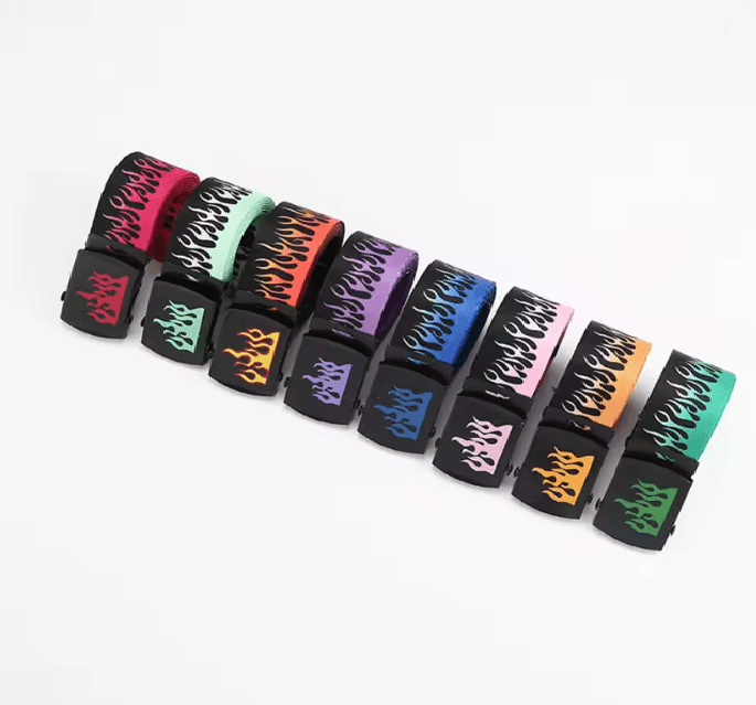 Flamestep Punk Style Belt 1