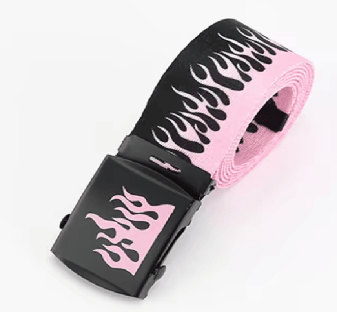 Flamestep Punk Style Belt 5