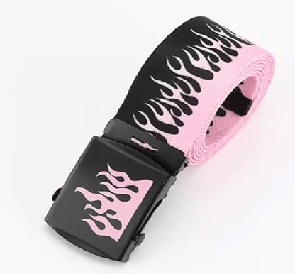 Flamestep Punk Style Belt 5
