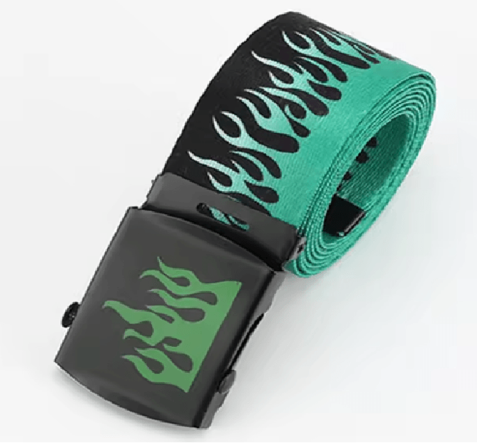 Flamestep Punk Style Belt 6