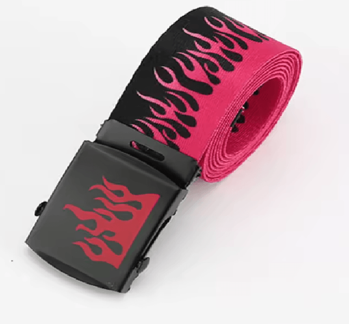 Flamestep Punk Style Belt 7
