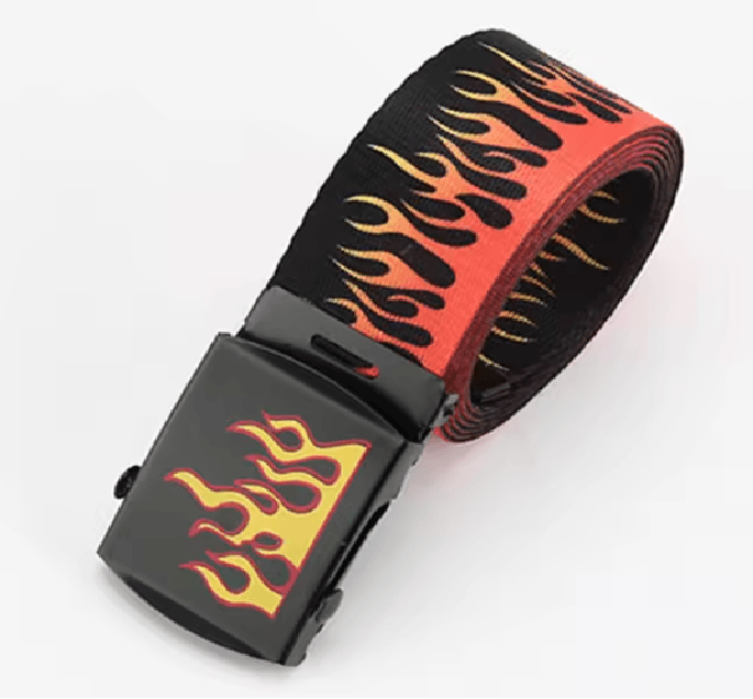 Flamestep Punk Style Belt 8