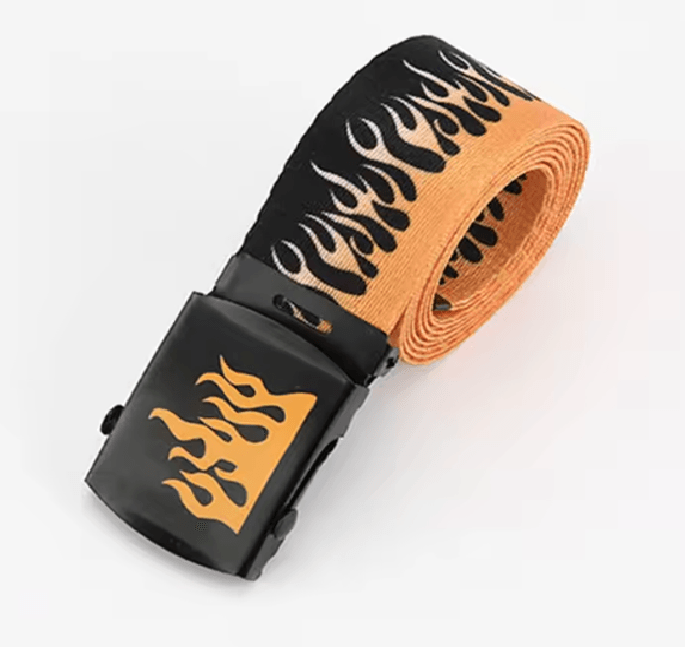 Flamestep Punk Style Belt 13