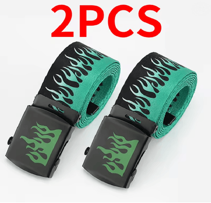 Flamestep Punk Style Belt 15