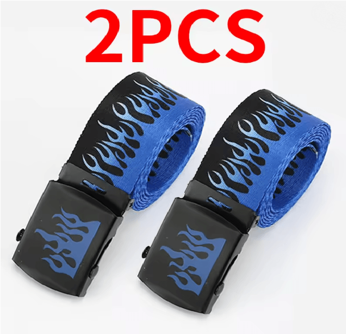 Flamestep Punk Style Belt 17