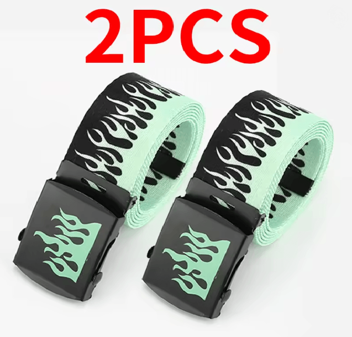 Flamestep Punk Style Belt 18