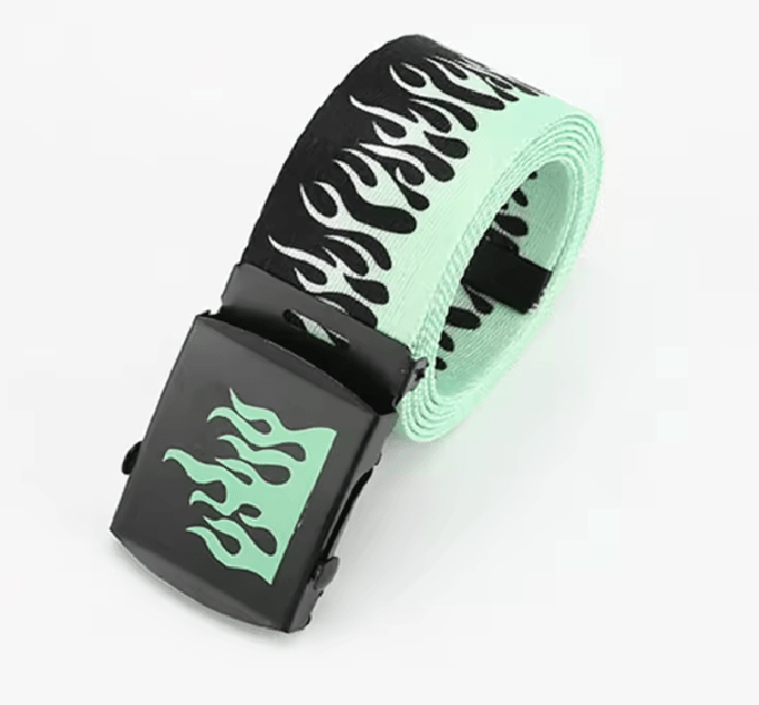Flamestep Punk Style Belt 10