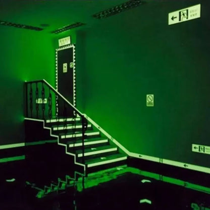 GlowintheDark Double Sided Tape  Waterproof Fluorescent Safety Tape For Stairs Walls  Night Marking 2