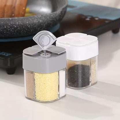 4 In 1 Camping Seasoning Shaker Portable Spice Jar With Lid For BBQ Cooking And Travel 3