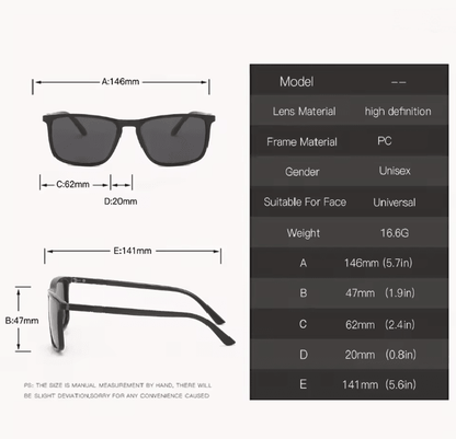 Polarview Square Polarized Sunglasses 1