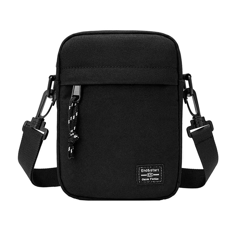 Casual Diagonal Crossover Small Square Bag Oxford Cloth For Men And Women 7